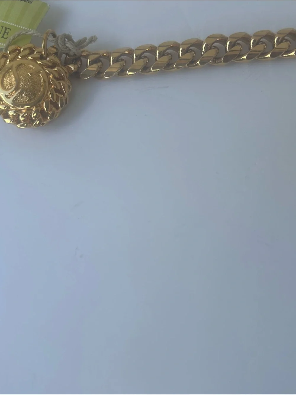 St.John Triple Strand Curb Chain Belt